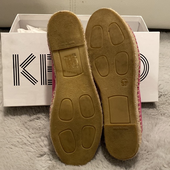 Kenzo espadrilles in suede Deep Fuscia size 37 - Picture 2 of 6